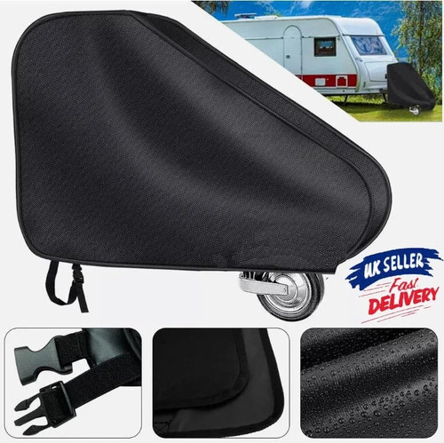 Caravan tow hitch cover - caravan,
