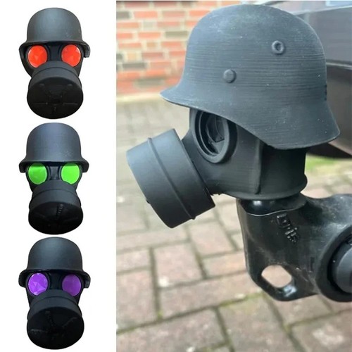 Gas mask helmet trailer hitch - trailer,
