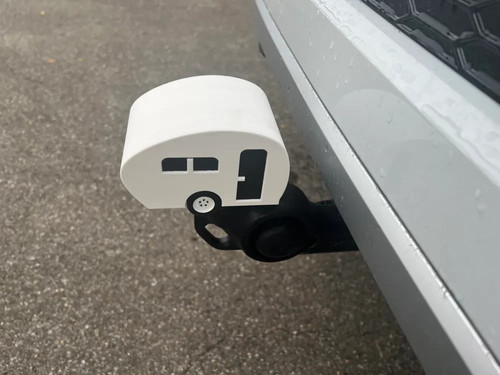 Novelty caravan tow bar - caravan, ball