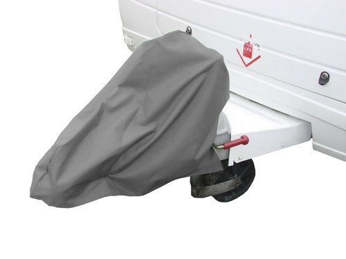 Universal caravan hitch - hitch, cover