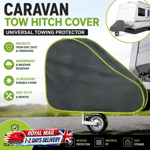 Universal caravan hitch cover - hitch,